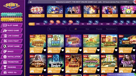 SSBet77: Best Online Casino Register Now!.
